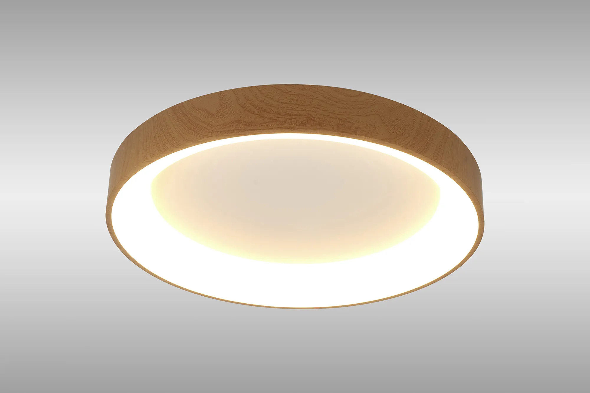 Niseko II Ring Ceiling 50cm 40W LED Wood M8587  Mantra Niseko II Wood